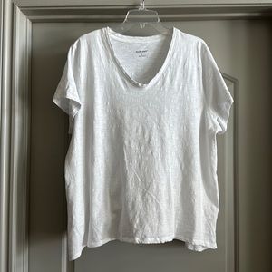 STUDIO PARK Slub Knit T-Shirt
